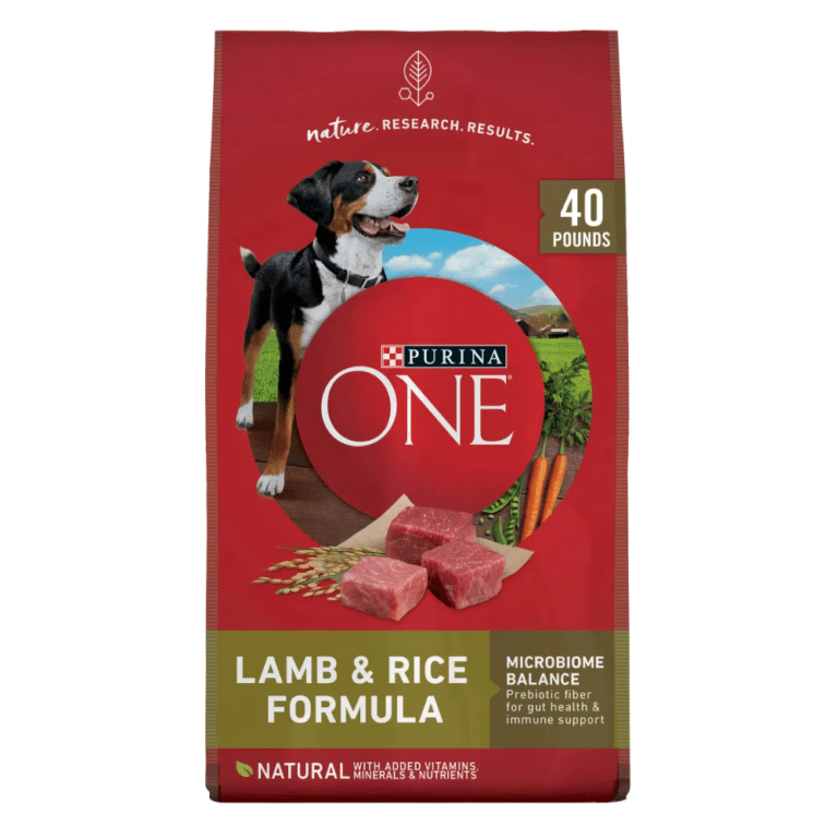 Purina One Lamb and Rice Dog Food Formula