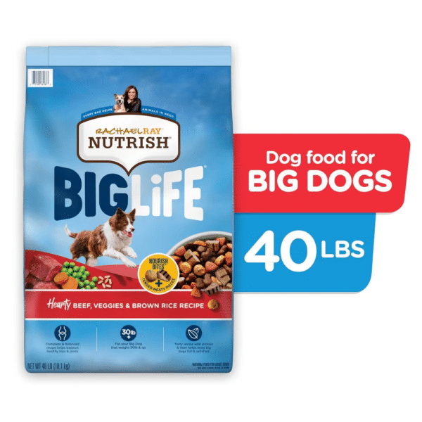 Rachael Ray Nutrish Big Life Dog Food for Big Dogs